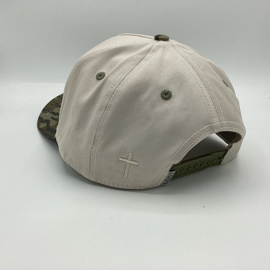 Cream and Bottomland Patch Hat