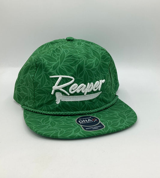 Green Floral Reaper Classic Logo