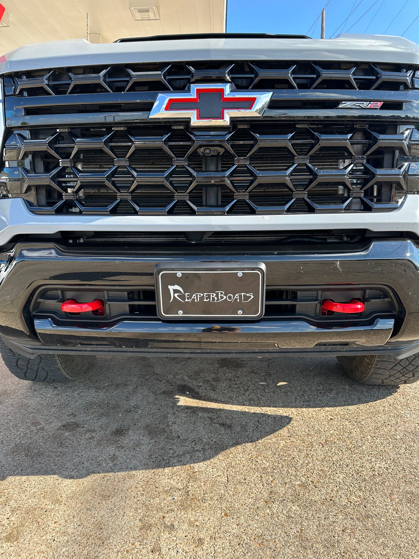 Reaper Front License Plate
