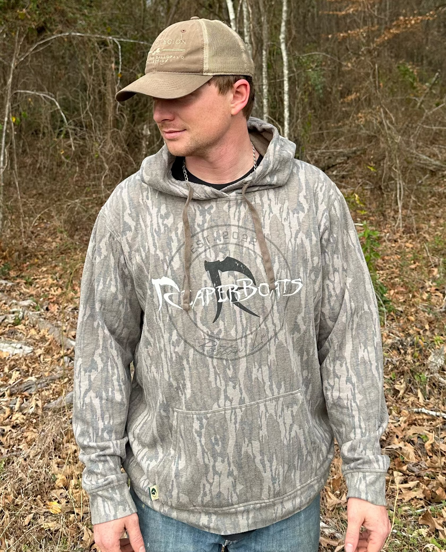 Distressed Bottomland Reaper Hoodie