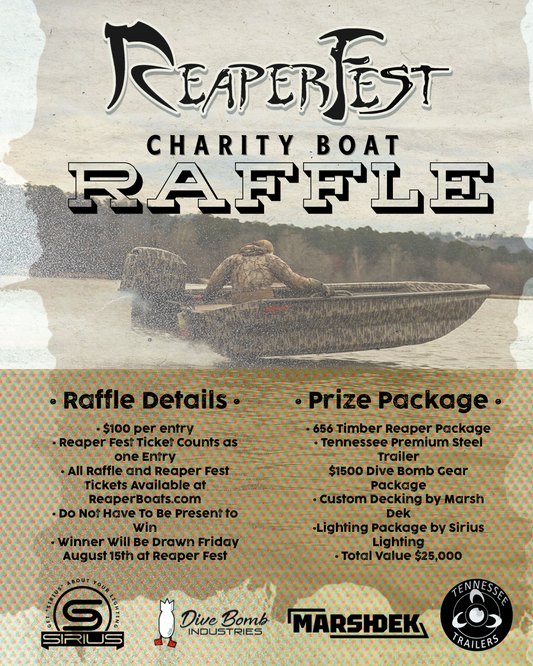 Reaper Fest Boat Raffle Tickets