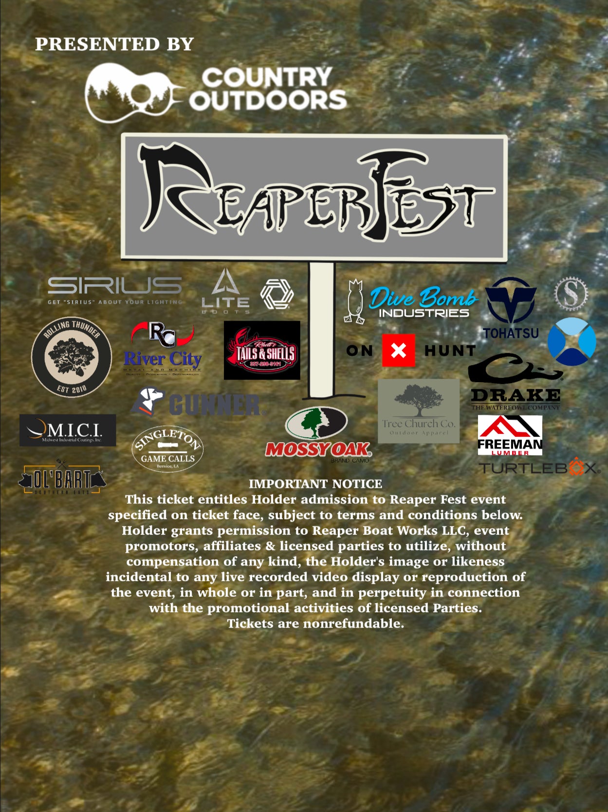 Reaper Fest Ticket