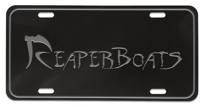 Reaper Front License Plate