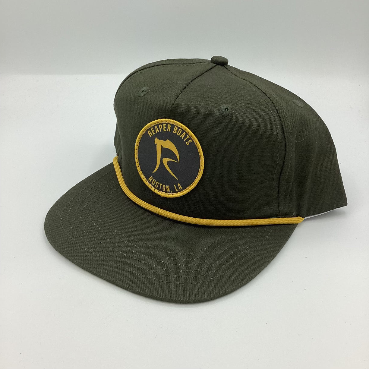 OD Green Woven Patch Hat